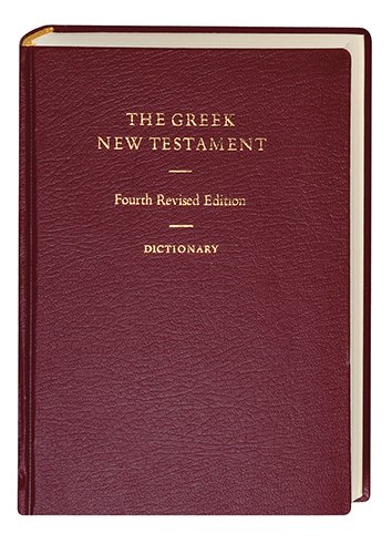 The Greek New Testament, 4th Revised Edition (Greek and English Edition) - Click to Buy