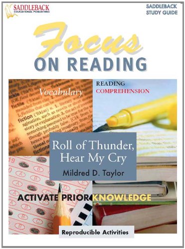 Roll of Thunder, Hear My Cry (Focus on Reading Study Guide) (Enhanced eBook) (Saddleback's Focus on Reading Study Guides) - Click to Buy