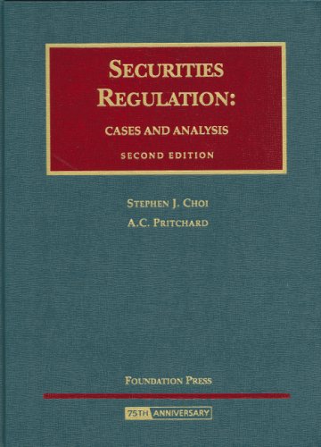 Securities Regulation: Cases and Analysis (University Casebook) - Click to Buy