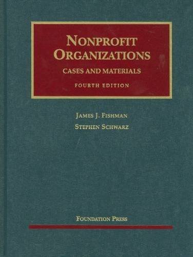 Nonprofit Organizations: Cases and Materials - Click to Buy