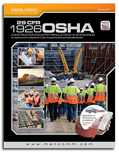 OSHA 29 CFR 1926 JANUARY 2019 CONSTRUCTION INDUSTRY REGULATIONS - Click to Buy