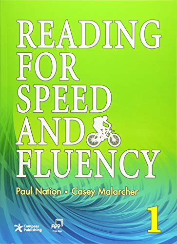 Reading for Speed and Fluency 1 (Intermediate Level; Target 250 Words per Minute; Includes Answer Key & Speed Chart) - Click to Buy
