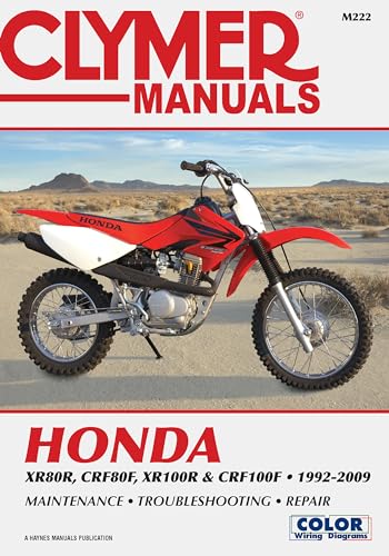 Clymer Honda XR80R, CRF80F, XR100R & CRF100F 1992-2009 - Click to Buy