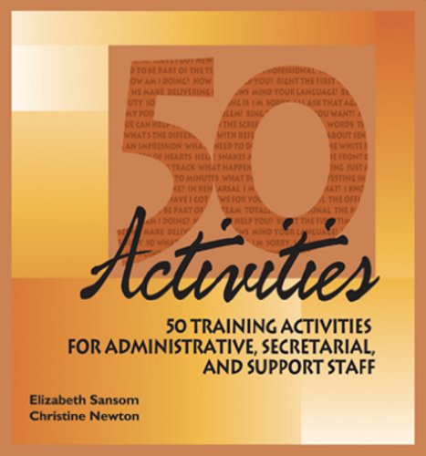 50 Activities for Administrative Secretarial and Support Staff - Click to Buy