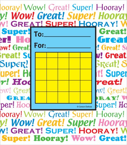 Positive Words Mini Incentive Charts - Click to Buy