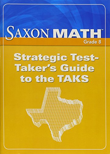 Saxon Math Course 3: Test-Taking Guide TAKS - Click to Buy