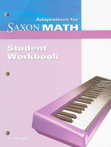 Student Workbook (Saxon Math Intermediate 4) - Click to Buy