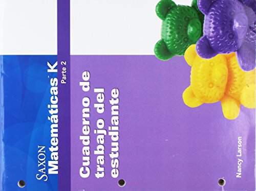 Saxon Math K: Student Workbook - Click to Buy