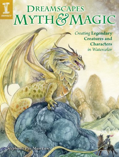DreamScapes Myth & Magic: Create Legendary Creatures and Characters in Watercolor - Click to Buy