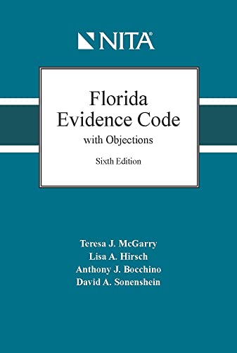 Florida Evidence Code With Objections - Click to Buy
