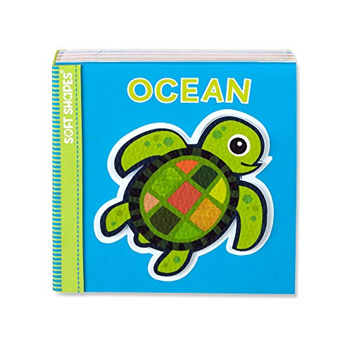 Melissa & Doug Children’s Book - Soft Shapes: Ocean (Foam First Puzzle Book) - Click to Buy