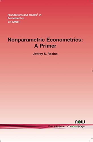 Nonparametric Econometrics: A Primer - Click to Buy