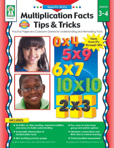 Key Education - Multiplication Facts Tips and Tricks, Grades 3 - 4 - Click to Buy