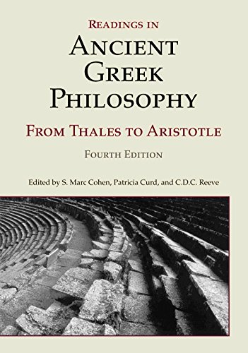 Readings in Ancient Greek Philosophy: From Thales to Aristotle - Click to Buy