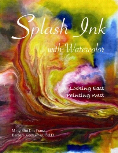 Title: Splash Ink with Watercolor (Looking East Painting - Click to Buy