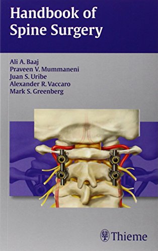 Handbook of Spine Surgery - Click to Buy