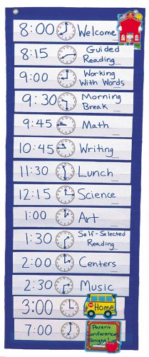 Scheduling Pocket Chart - Click to Buy