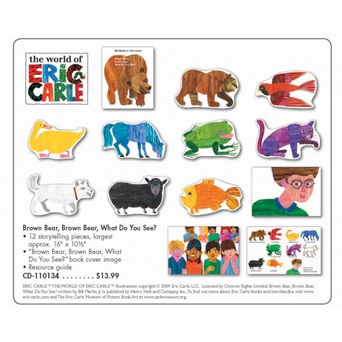 Carson Dellosa Education Brown Bear, Brown Bear, What Do You See?™ Bulletin Board Set - Click to Buy