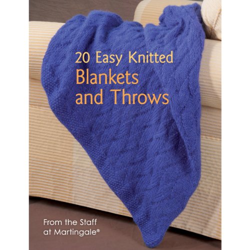 20 Easy Knitted Blankets and Throws - Click to Buy