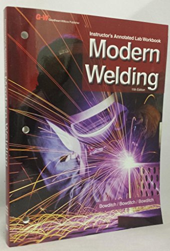 Modern Welding Instructor's Annotated Lab Workbook - Click to Buy