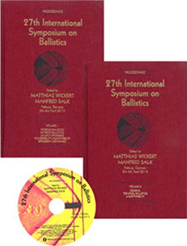 Ballistics 2013: 27th International Symposium on Ballistics - Click to Buy