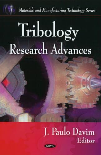 Tribology Research Advances - Click to Buy