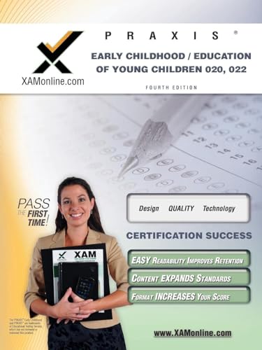 Praxis Early Childhood/Education of Young Children 020, 022 Teacher Certification Test Prep Study Guide (Praxis, 1) - Click to Buy
