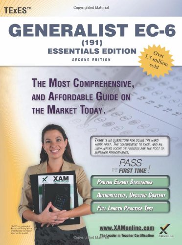 TExES Generalist EC-6 191 Essentials Edition - Click to Buy