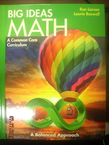 BIG IDEAS MATH: Common Core Student Edition Green 2014 - Click to Buy