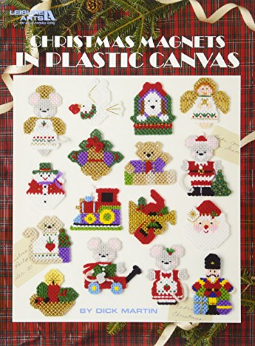 Christmas Magnets in Plastic Canvas