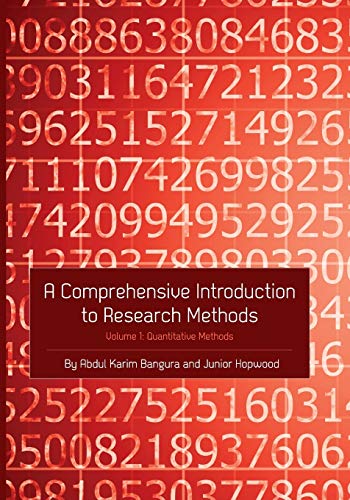 A Comprehensive Introduction to Research Methods (Volume 1): Quantitative Methods - Click to Buy