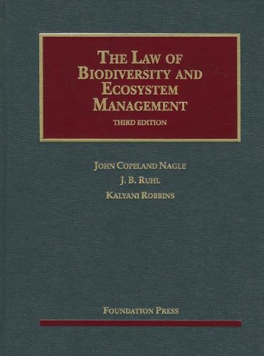 The Law of Biodiversity and Ecosystem Management - Click to Buy
