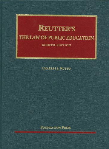 Reutter's The Law of Public Education - Click to Buy