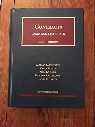 Contracts: Cases and Materials (University Casebook Series) - Click to Buy