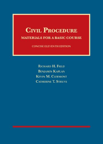 Civil Procedure: Materials for a Basic Course - Click to Buy