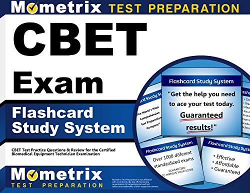 CBET Exam Flashcard Study System: CBET Test Practice Questions and Review for the Certified Biomedical Equipment Technic - Click to Buy