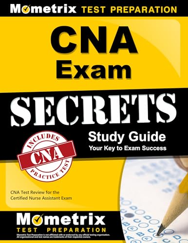 CNA Exam Secrets Study Guide: CNA Test Review for the Certified Nurse Assistant Exam - Click to Buy