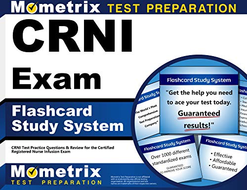 CRNI Exam Flashcard Study System: CRNI Test Practice Questions and Review for the Certified Registered Nurse Infusion Ex - Click to Buy