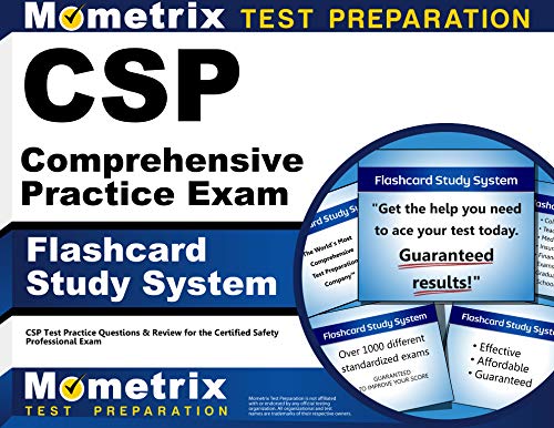 CSP Comprehensive Practice Exam Flashcard Study System: CSP Test Practice Questions and Review for the Certified Safety - Click to Buy