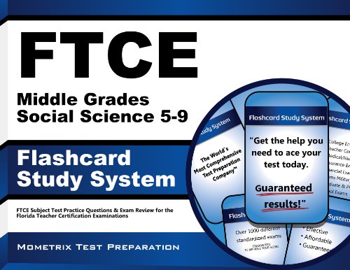 Ftce Middle Grades Social Science 5-9 Flashcard Study System: Ftce Subject Test Practice Questions & Exam Review for the Florida Teacher Certification Examinations - Click to Buy