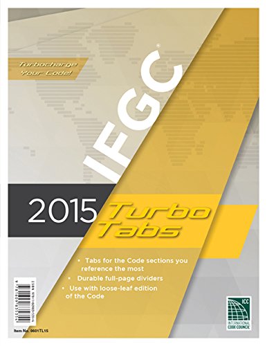 International Fuel Gas Code Turbo Tabs 2015 - Click to Buy