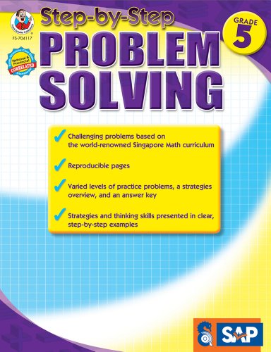 Step-by-Step Problem Solving, Grade 5 - Click to Buy