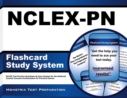 Nclex-PN Flashcard Study System: NCLEX Test Practice Questions & Exam Review for the National Council Licensure Examination for Practical Nurses - Click to Buy