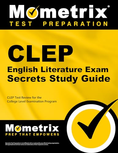 CLEP English Literature Exam Secrets: CLEP Test Review for the College Level Examination Program (Mometrix Secrets Study Guides) - Click to Buy