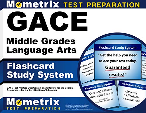 Gace Middle Grades Language Arts Flashcard Study System: Gace Test Practice Questions & Exam Review for the Georgia Assessments for the Certification of Educators - Click to Buy