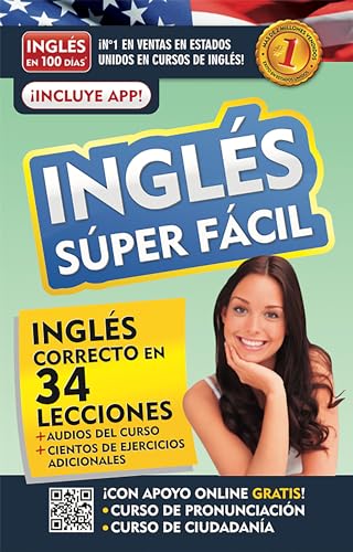 Inglés en 100 días - Inglés súper fácil / English in 100 Days - Very Easy English (Spanish Edition) - Click to Buy