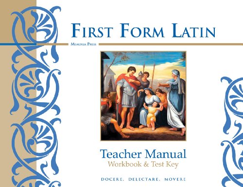 First Form Latin, Workbook and Test Key - Click to Buy