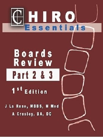 Chiro Essentials Boards Review Parts 2 and 3 - Click to Buy