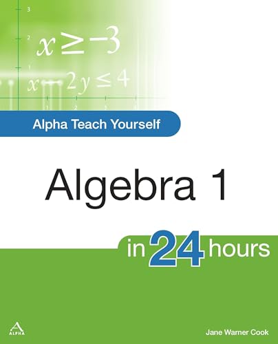 Alpha Teach Yourself Algebra I in 24 Hours - Click to Buy