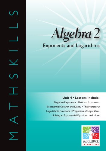 Exponents and Logarithms - Click to Buy